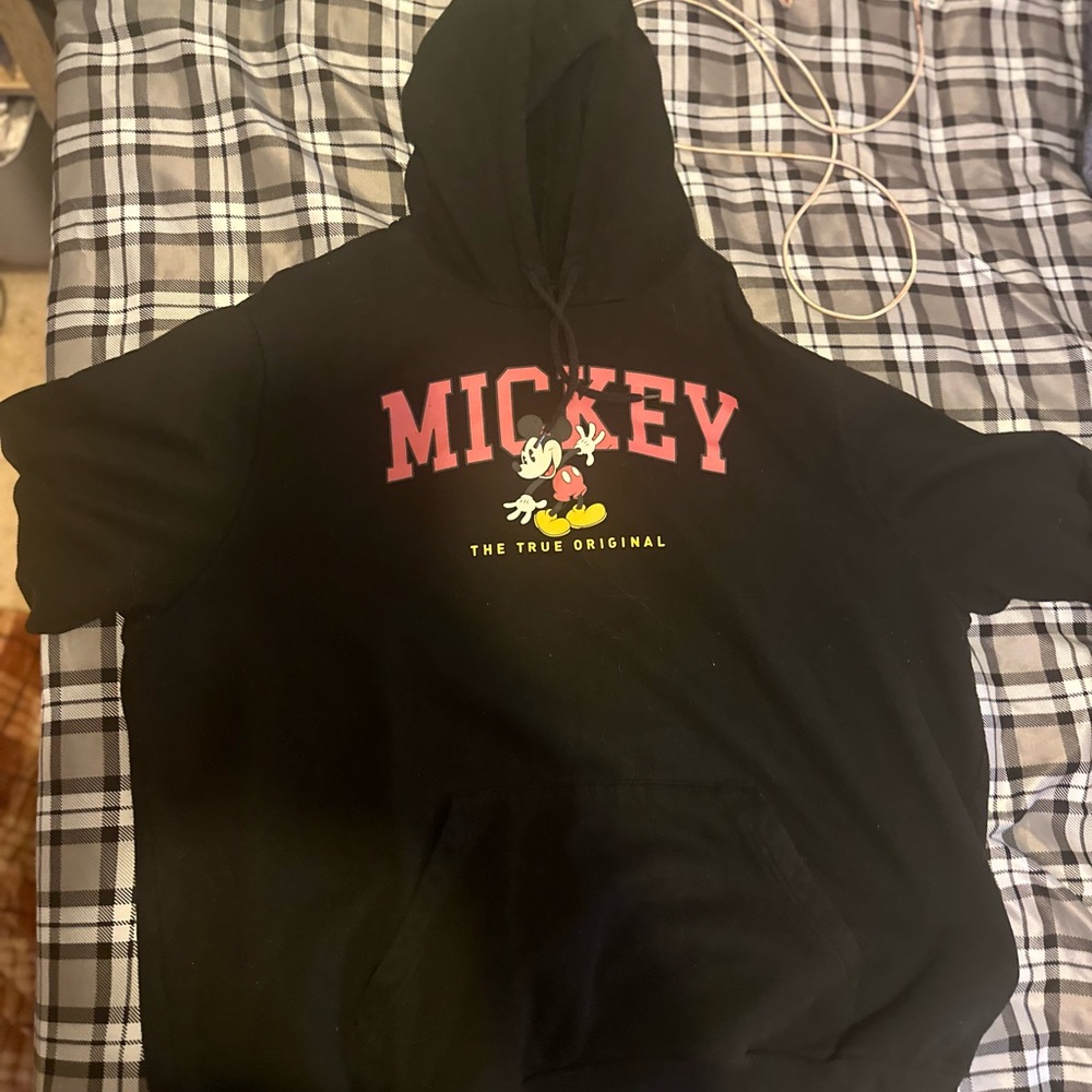 Mickey Mouse Black Hoodie
